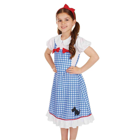 Kids Fancy Dress 882094-7G Child Wizard of Oz Dorothy Fancy Dress Costume - 4-6 Years