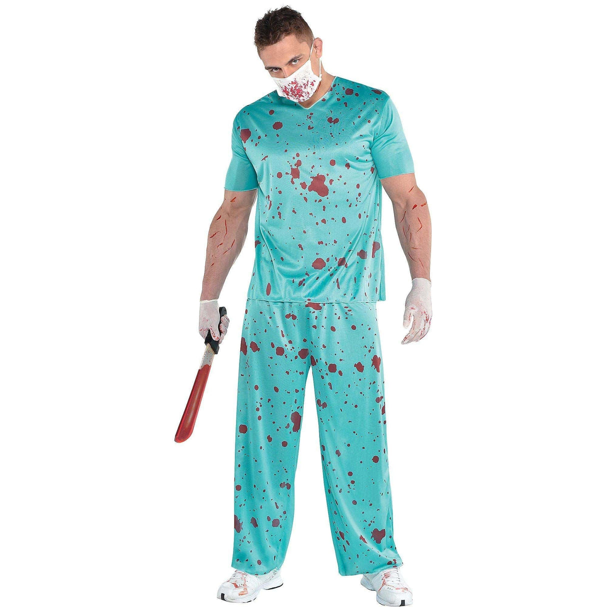 Fancy Dress 841778-55 Adult Bloody Scrubs Hospital Nurse Costume - M