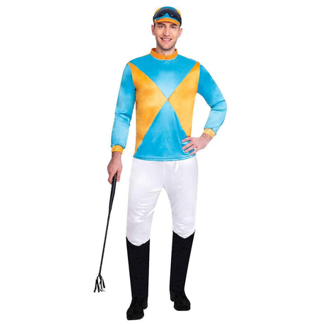 CLICKK Home Store 9905884 Adult Horse Jockey Costume - M/L