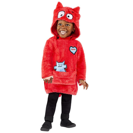 CLICKK Home Store 9908899 Child Cbeebies Love Monster Costume - 3-4 Years