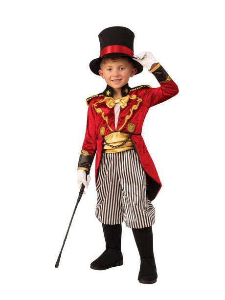 Kids Fancy Dress R700951M Child Circus Ringmaster Costume - M