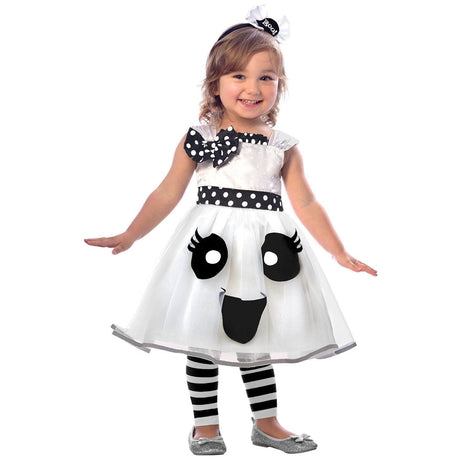 Kids Fancy Dress 9903388 Child Costume Cute Ghost - 2-3 Years