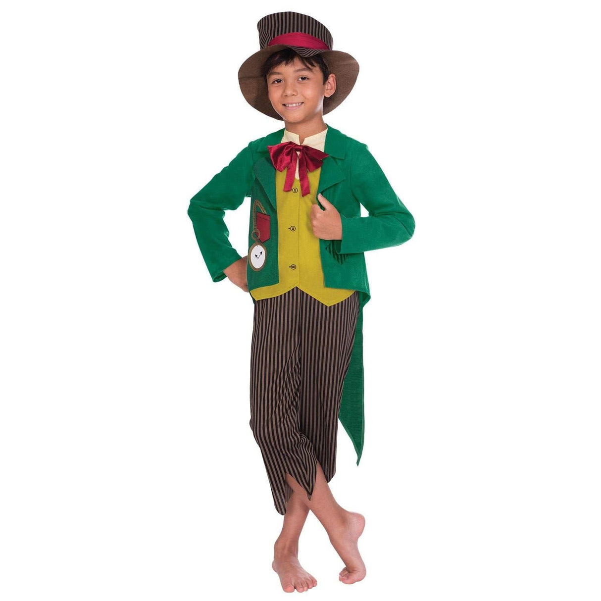 Kids Fancy Dress 9904670 Child Dickensian Artful Dodger Costume - 4-6 Years