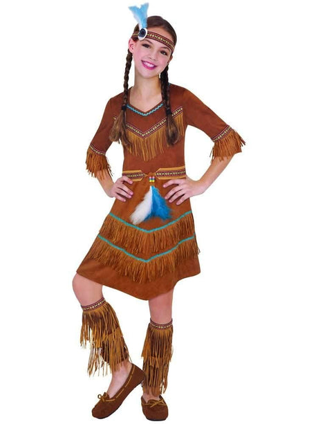 CLICKK Home Store 9904808 Child Dream Catcher Cutie Native American Costume - 6-8 Years