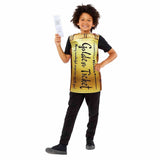 CLICKK Home Store 9916197 Child Golden Ticket Wonkabar Costume - 8-12 Years