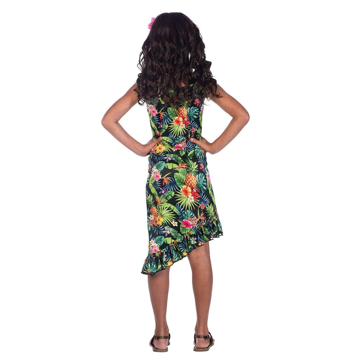 Kids Fancy Dress 9911420 Child Hawaii Dress Moana Inspired Costume - 10-12 Years