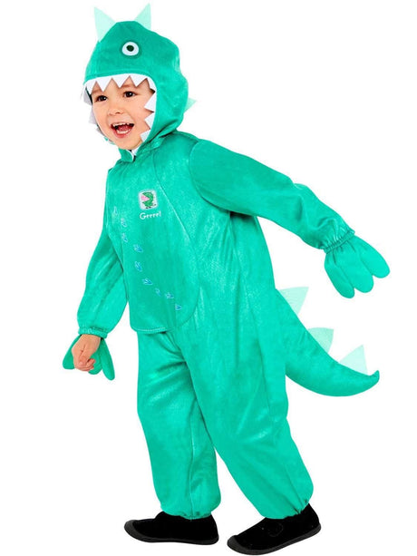 Kids Fancy Dress 9907254 Child Peppa Pig Dino Jumpsuit Costume - 4-6 years