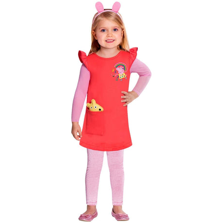 CLICKK Home Store 9905929 Child Peppa Pig Dress Costume - 2-3 Years