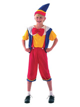 CLICKK Home Store CC388 Child Puppet Boy Inspired by Pinocchio Costume - 6-9 Years