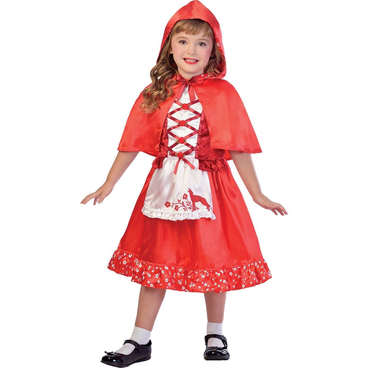 Kids Fancy Dress 9903226 Child Red Riding Hood Costume - 9-10 Years