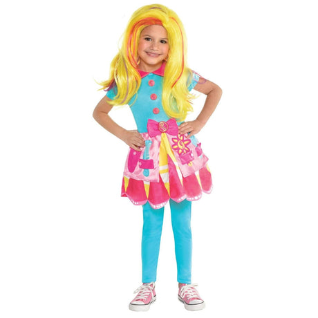 CLICKK Home Store 9905855 Child Sunny Day Hairstylist Cartoon Character  Costume - 6-8 Years