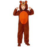 CLICKK Home Store 9908808 Child Teddy Bear Onesie Costume - 6-8 Years