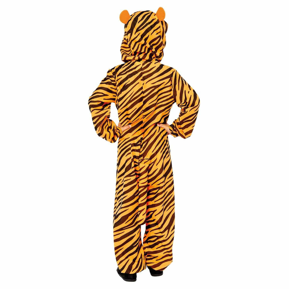 CLICKK Home Store 9908792 Child Tiger Onesie Costume - 6-8 Years