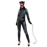 CLICKK Home Store 9913380 Ladies Catwoman Fancy Dress DC Comic Costume - S