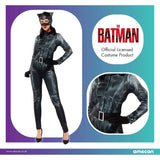 CLICKK Home Store 9913380 Ladies Catwoman Fancy Dress DC Comic Costume - S