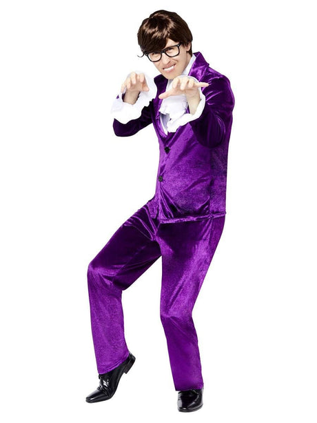 CLICKK Home Store 9906863 Men's Groovy Lover Inspired by Austin Powers Costume - M