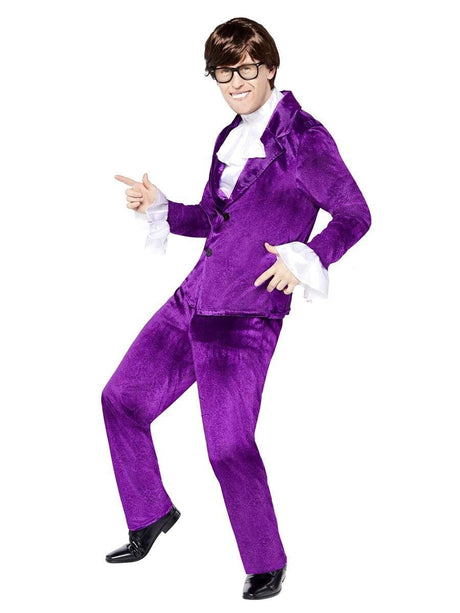 CLICKK Home Store 9906863 Men's Groovy Lover Inspired by Austin Powers Costume - M