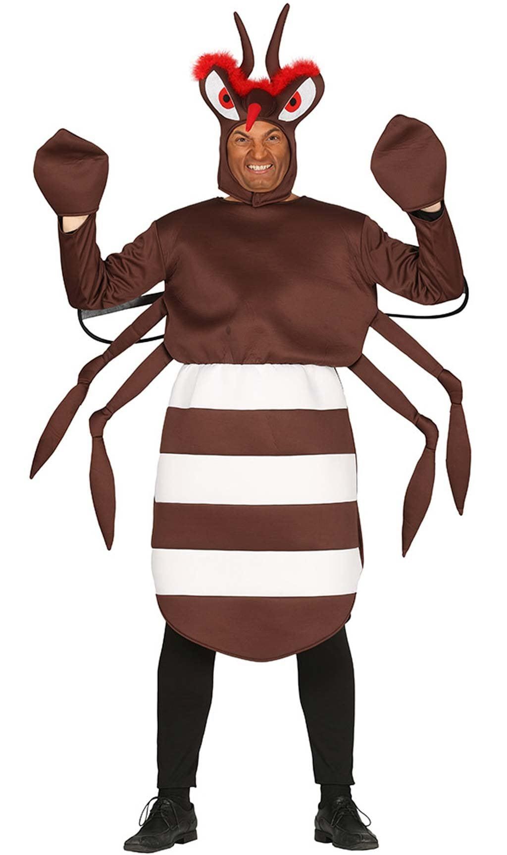 Mens Fancy Dress 88166 Men's Mosquito Bug Costume - One size