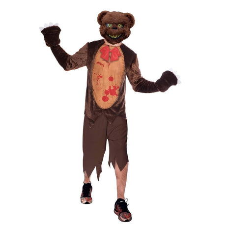 Mens Fancy Dress 9905071 Men's Teddy Terror Scary Halloween Costume - XL