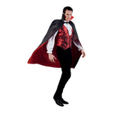 Mens Fancy Dress 96934 Men's Vampire Dracula Reversible Cape Halloween Fancy Dress