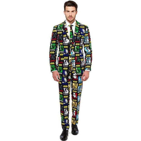 Mens Fancy Dress ADS-OSUI-0066-EU46 Mens OppoSuits Strong Force Costume - Mens 46