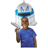 Kids Fancy Dress AIR-HEADZ-CLONETROUPER Star Wars Inflatable Air Headz Costume