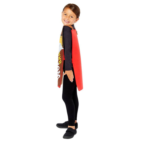 CLICKK Home Store 9909048 Willy Wonka Chocolate Bar Costume - 8-12Yrs