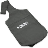 UBUNG Yoga Kit Bag with Large and Small Pockets Long Strap Fits Most Size Mats Grey