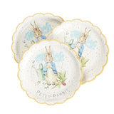 Fancy Dress Peter Rabbit Plates Set of 8 Peter Rabbit Classic Tableware Party Plates x8