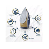 Breville VIN413 SuperSteam 2600W Corded Steam Iron Navy