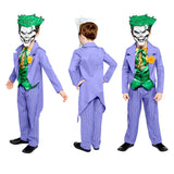 Child Joker Comic Style Costume - 10-12 Years