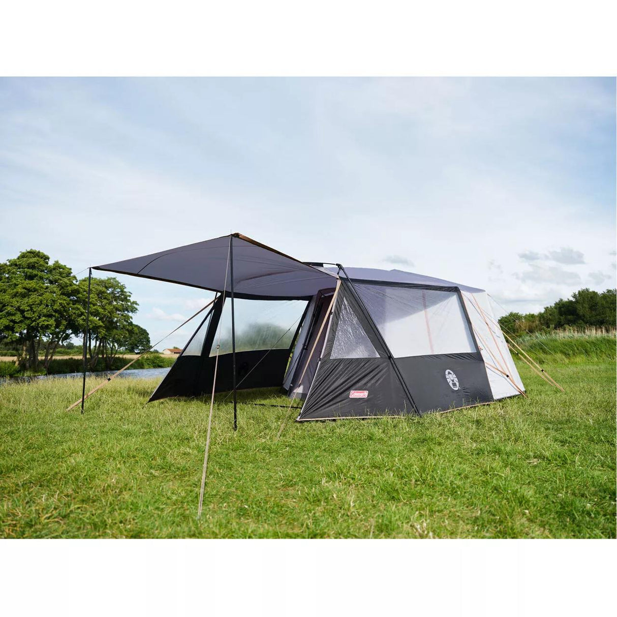 Coleman Octagon Front 8 Tent Extension Grey