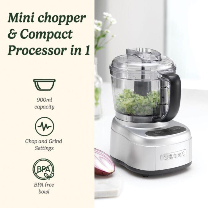 Cuisinart ECH4SU Mini Prep Pro Food Processor Frosted Pearl