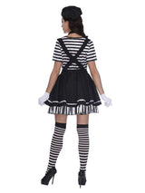 Women's French Mime Artiste Costume - 3XL