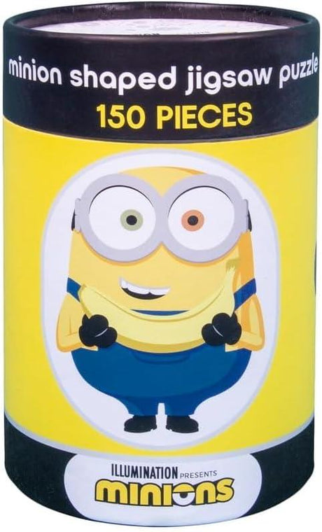 Official Licensed Minions Jigsaw Puzzle in a Tube  150 pieces