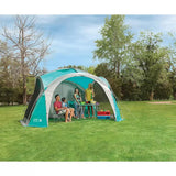 Coleman Event Dome XL Shelter 4.5m with  4 Screen Walls and  2 Doors