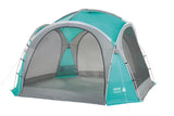 Coleman Event Dome L Shelter 3.65m with  4 Screen Walls and  2 Doors