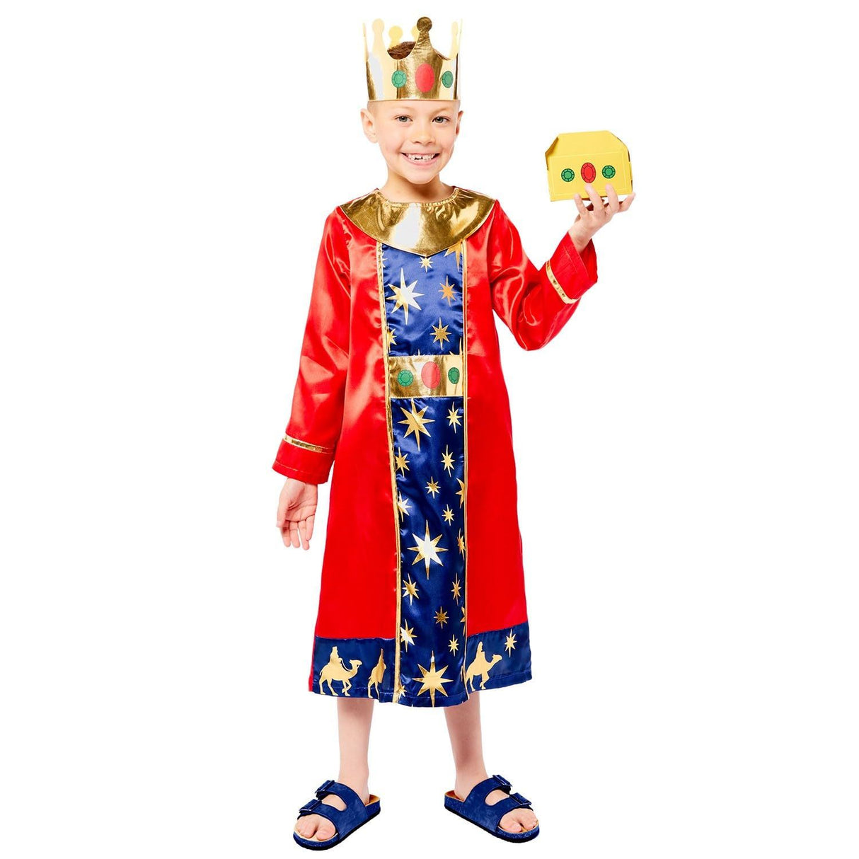 Child Nativity Wise Man Child Costume - 8-10 Years