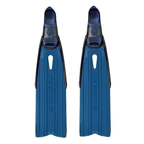 CLICKK Home Store STK-0003 OMER Spitfire Kelp Diving Fins Flippers Pair - Transparent Blue