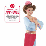 Girls Fancy Dress 4457L Girls Blue Oriental Princess Costume - 8 - 10 Years