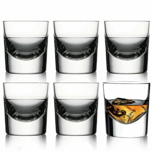 CLICKK Home Store AMA-1732 Pasabahce Whiskey Tumblers - 6 x 135ml