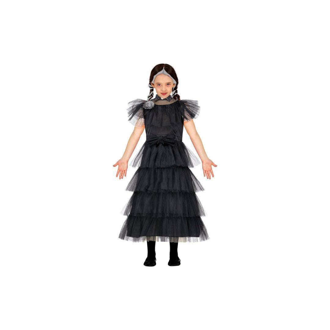 CLICKK Home Store 81184 Gothic Girl Queen Fancy Dress Halloween Costume size 5-6