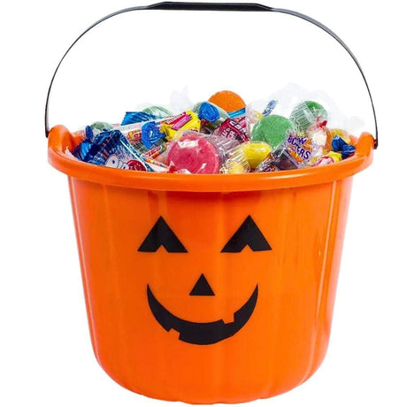 Fancy Dress 260203 Halloween Orange Pumpkin Trick or Treat Bucket