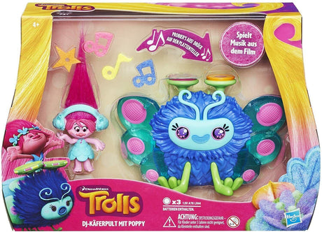 CLICKK Home Store Ama-1611 Hasbro Trolls Bug DJ Console with Poppy Figure