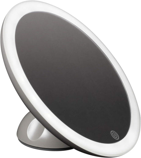 Homedics MIR-SR821-EU HoMedics Attach & Glow Beauty Mirror Rechargable Dimmable LED 5 X Magnification