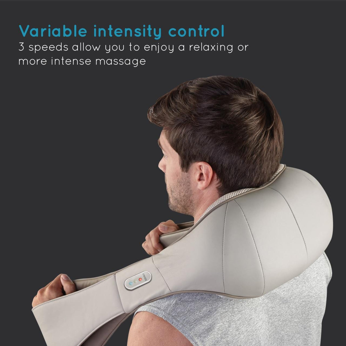 Homedics NMS-620H-GB HoMedics Infrared Shiatsu Neck Massager with 3 Speed Settings  + Heat