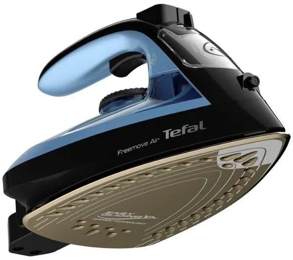 Tefal FV6551G0 Tefal FV6551G0 Freemove Air 2400W 0.25L Cordless Steam Iron Black/Blue