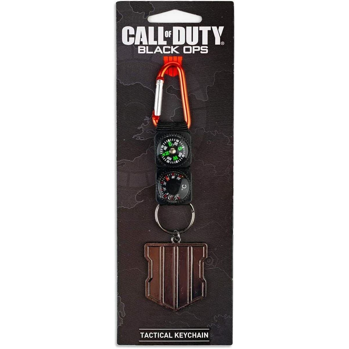 Call of Duty Ama-1575 Call of Duty: Black Ops 4 Logo & Keychain Compass Set