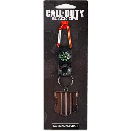 Call of Duty Ama-1575 Call of Duty: Black Ops 4 Logo & Keychain Compass Set