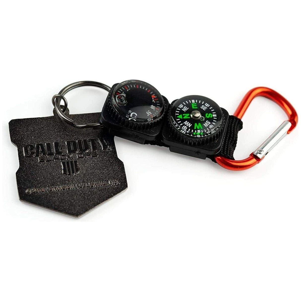 Call of Duty Ama-1575 Call of Duty: Black Ops 4 Logo & Keychain Compass Set